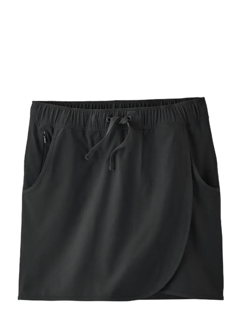 Patagonia Black Fleetwith Women's Active Skort with Drawstring